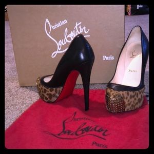 Authentic Christian louboutin size 36 heels